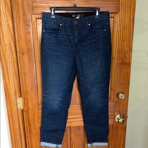 White House Black Market Indigo Ankle Jeans